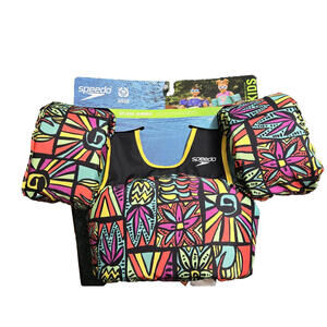 Speedo Print Splash Jammer Life Jacket /Vest Child/Kids 33-55 lbs